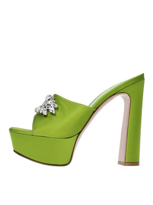Mules in raso LE SILLA | SANDALO NINFEA SATINTOKYO